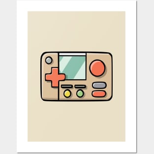 A game console Posters and Art